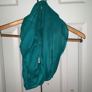 teal infinity scarf
